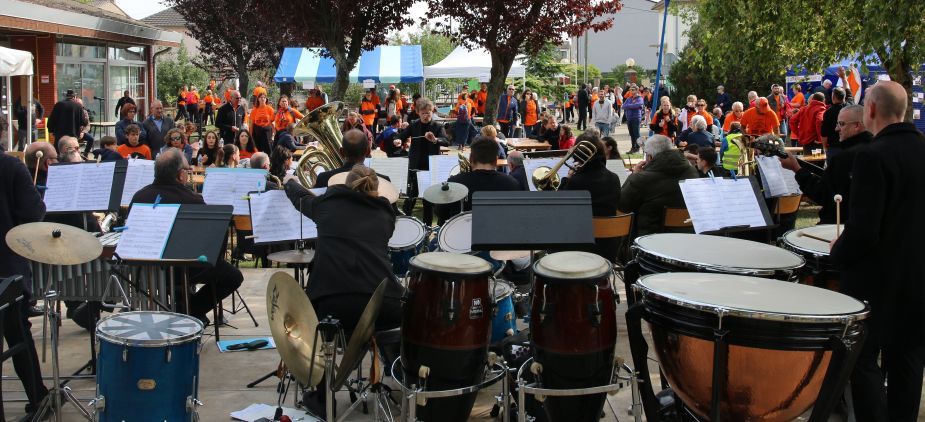 L'Harmonie municipale en concert en plein air – cliquez pour voir la vidéo