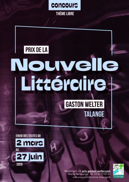Prix de la Nouvelle Gaston Welter – Talange