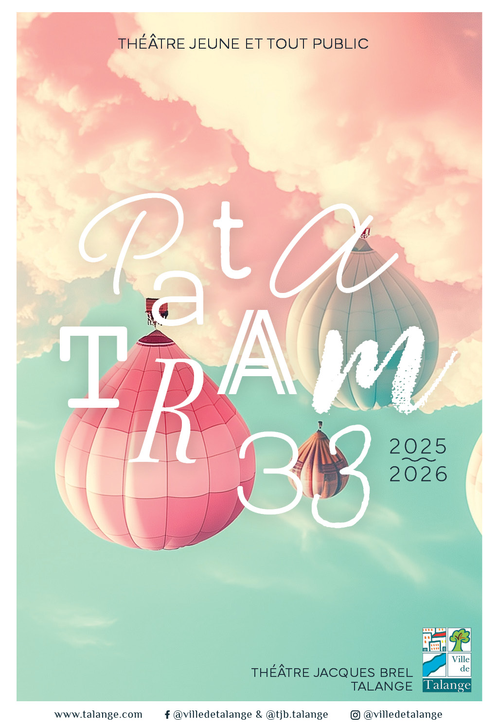 Festival PataTram33 – spectacle jeune public au Théâtre Jacques Brel, Talange